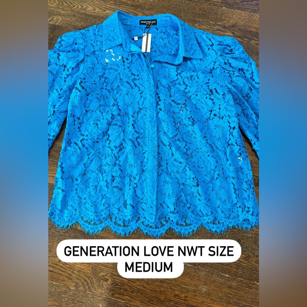 Lace blouse gen love